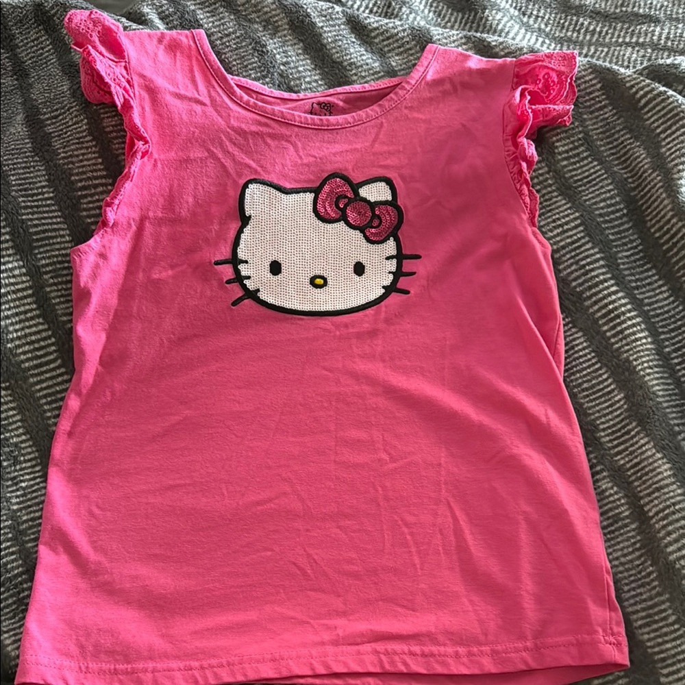 Hello Kitty Bright Pink Short Sleeve Tee